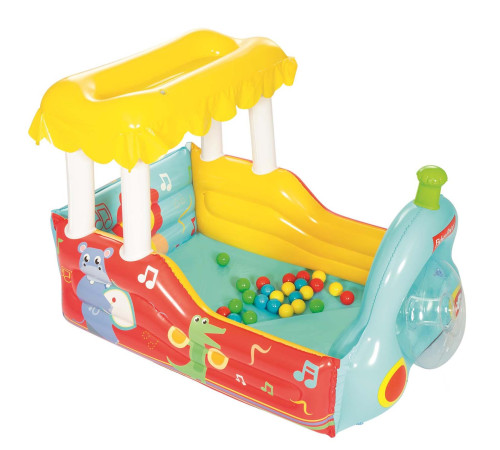 Манеж-поїзд + м'ячі Fisher-Price Bestway 93537 Манеж-поїзд + м'ячі Fisher-Price Bestway 93537
