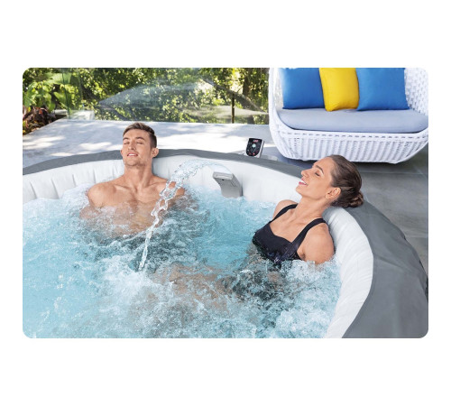 Світлодіодний спа-фонтан з підсвічуванням Bestway Jacuzzi 60322 Світлодіодний спа-фонтан з підсвічуванням Bestway Jacuzzi 60322