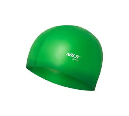 Шапочка для плавання NILS AQUA GR02 зелена Шапочка для плавання NILS AQUA GR02 зелена