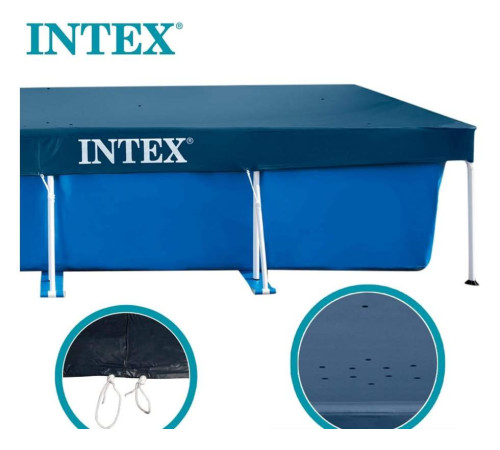 Накриття для каркасного басейну Intex 28039 460 x 226 см Накриття для каркасного басейну Intex 28039 460 x 226 см