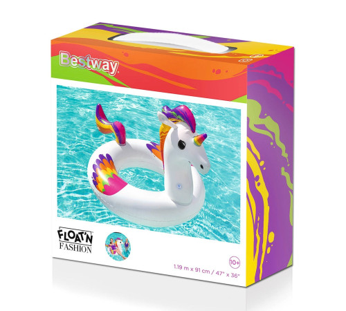 Коло надувне для плавання Bestway 36159 Єдиноріг, 119 x 91 см