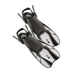 Ласти Ocean Reef OR020106 DUO FINS - L/XL, чорно-білі