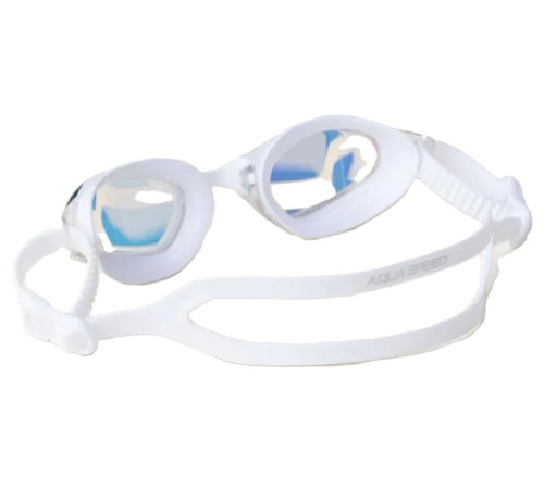Окуляри для плавання Aqua Speed ZEN MIRROR 61477, білі