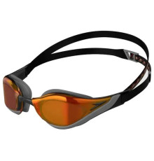 Окуляри для плавання Speedo FASTSKIN PURE FOCUS GOG MIR, чорно-сірі
