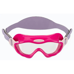 Окуляри-маска для плавання дитячі Speedo SEA SQUAD MASK JU, рожево-сірі