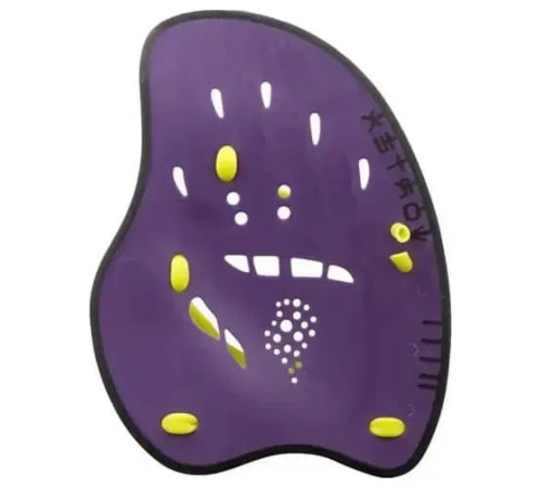 Лопатки для плавання Arena VORTEX EVOLUTION HAND PADDLE розмір L, фіолетово-жовтий
