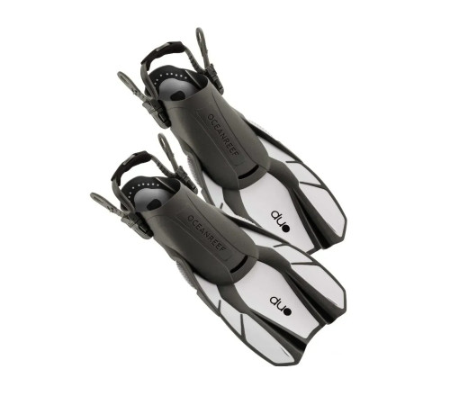 Ласти Ocean Reef OR020105 DUO FINS - S/M, чорно-білі