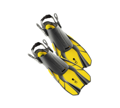 Ласти Ocean Reef OR020113 DUO FINS - S/M, чорно-жовті