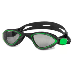 Окуляри для плавання Aqua Speed FLEX 6664, чорно-зелені