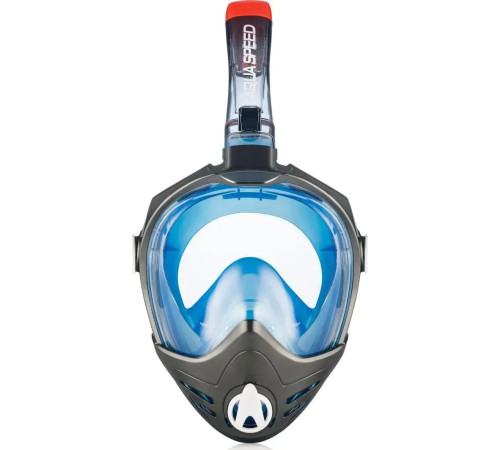 Повнолицьова маска Aqua Speed DRIFT 7090 розмір L/XL, чорно-синій