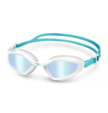 Окуляри для плавання Aqua Speed RAVEN MIRROR 61425, біло-блакитні