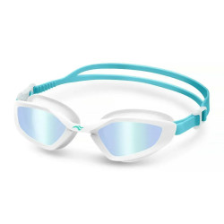 Окуляри для плавання Aqua Speed RAVEN MIRROR 61425, біло-блакитні