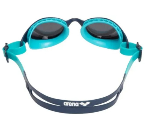 Окуляри для плавання Arena AIR JR MIRROR, чорно-бірюзові