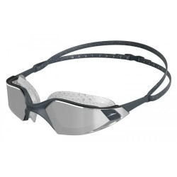 Окуляри для плавання Speedo AQUAPULSE PRO MIRROR GOG AU GREY/SILVER, чорно-сірі