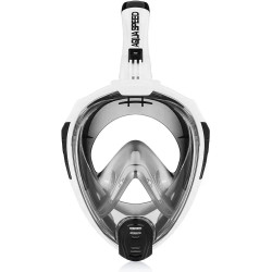 Повнолицьова маска Aqua Speed DRIFT 7087 розмір S/M, чорно-біла