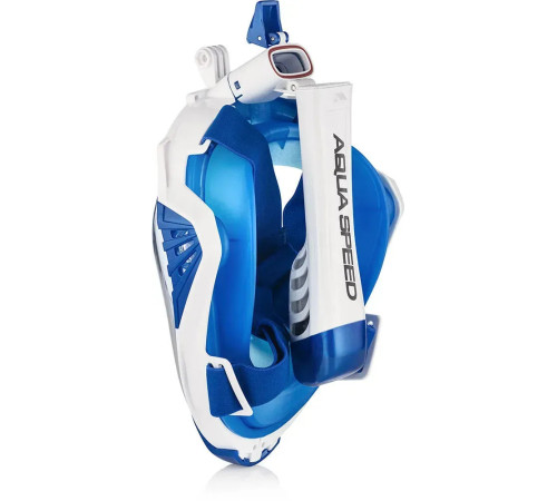 Повнолицьова маска Aqua Speed DRIFT 7086 розмір S/M, синьо-біла