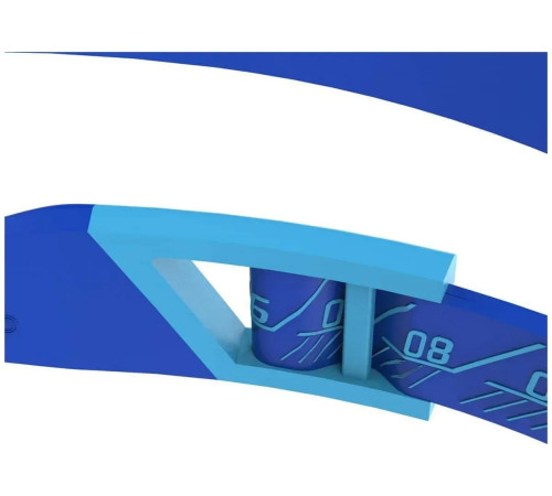 Окуляри для плавання дитячі Speedo FASTSKIN HYPER ELITE MIRROR JU, сині