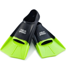 Ласти Aqua Speed TRAINING FINS 5637, чорно-зелені