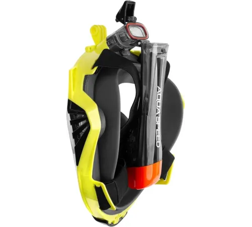 Повнолицьова маска Aqua Speed DRIFT 9942 розмір L/XL, чорно-жовта