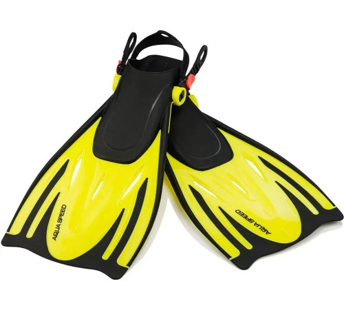 Ласти Aqua Speed WOMBAT, чорно-жовті
