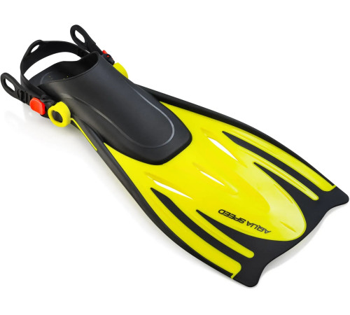 Ласти Aqua Speed WOMBAT, чорно-жовті