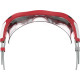Окуляри для плавання Speedo JUNIOR BIOFUSE 2.0 MASK, червоно-сірі
