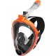 Повнолицьова маска Aqua Speed SPECTRA 2.0 9915 розмір S/M, чорно-оранжева