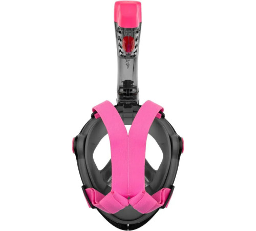 Повнолицьова маска Aqua Speed SPECTRA 2.0 9912 розмір S/M, чорно-рожева