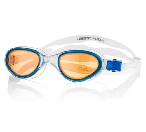 Окуляри для плавання Aqua Speed X-PRO 6667, біло-сині
