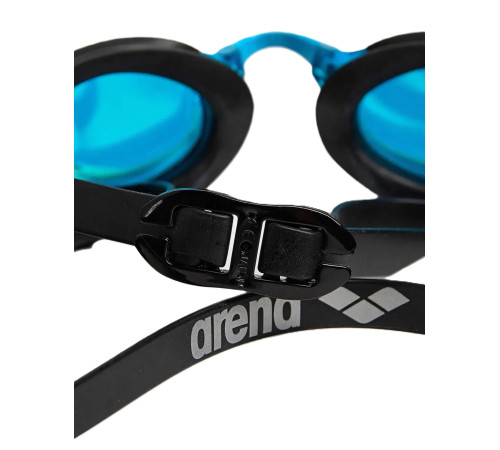 Окуляри для плавання Arena COBRA EDGE SWIPE MIRROR, чорно-голубі
