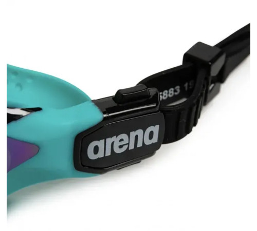 Окуляри для плавання Arena COBRA TRI SWIPE MR, чорно-бірюзові