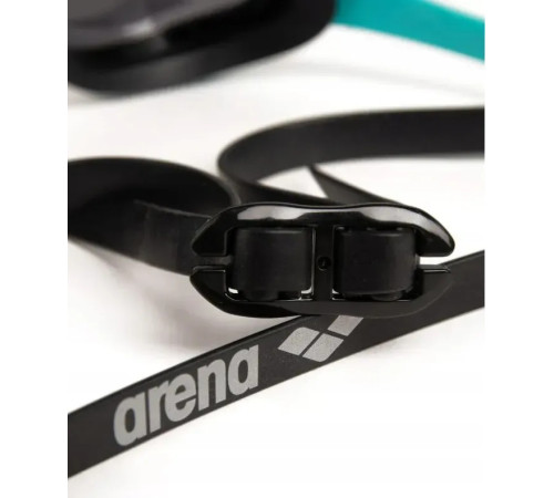 Окуляри для плавання Arena COBRA ULTRA SWIPE, чорно-бірюзові