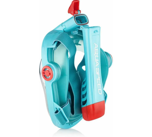 Повнолицьова маска дитяча Aqua Speed SPECTRA 2.0 розмір S, синя