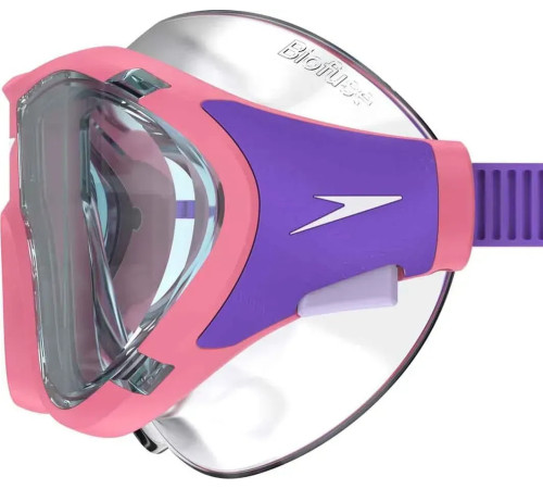 Окуляри для плавання Speedo JUNIOR BIOFUSE 2.0 MASK, рожево-фіолетові