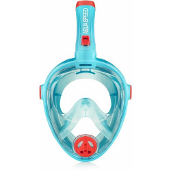 Повнолицьова маска дитяча Aqua Speed SPECTRA 2.0 KID 7083 розмір L, бірюзова