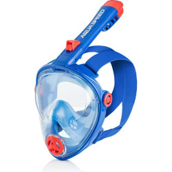 Повнолицьова маска дитяча Aqua Speed SPECTRA 2.0 KID 7079 розмір S, синьо-оранжева