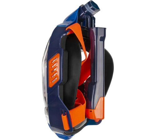 Повнолицьова маска Aqua Speed VEIFA ZX 9856 розмір S/M, чорно-оранжева