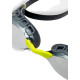 Окуляри для плавання Arena AIR SONIC MIRROR, чорно-сірі
