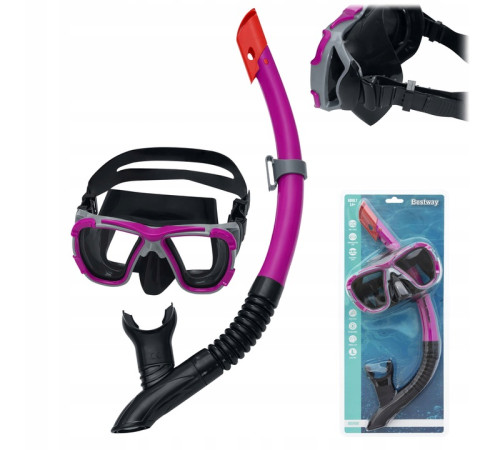 Набір для дайвінгу Bestway 24021, чорно-фіолетовий
