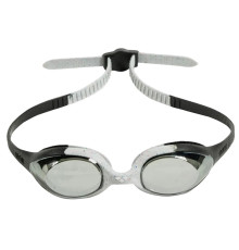 Окуляри для плавання дитячі Arena SPIDER JR MIRROR, чорно-сірі
