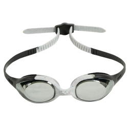 Окуляри для плавання дитячі Arena SPIDER JR MIRROR, чорно-сірі
