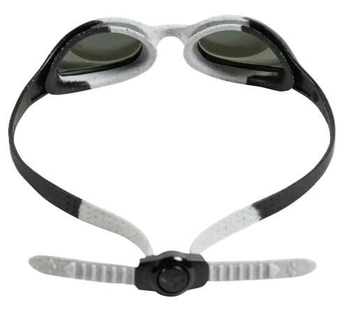 Окуляри для плавання дитячі Arena SPIDER JR MIRROR, чорно-сірі