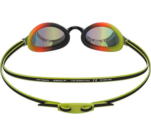 Окуляри для плавання дитячі Speedo VENGEANCE MIR GOG JU, зелені