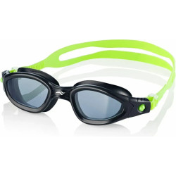 Окуляри для плавання Aqua Speed ATLANTIC 7967, чорно-зелені