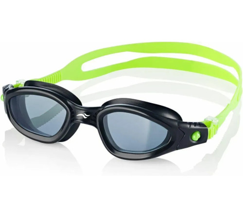 Окуляри для плавання Aqua Speed ATLANTIC 7967, чорно-зелені