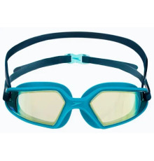 Окуляри для плавання дитячі Speedo HYDROPULSE MIRROR GOG JU, бірюзові