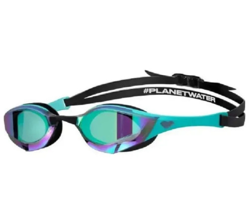 Окуляри для плавання Arena COBRA EDGE SWIPE MR, чорно-бірюзові