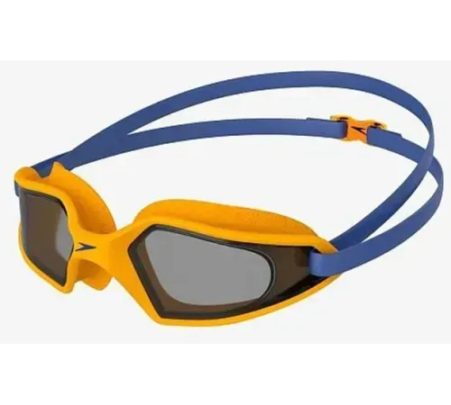 Окуляри для плавання дитячі Speedo HYDROPULSE GOG JU, синьо-оранжеві