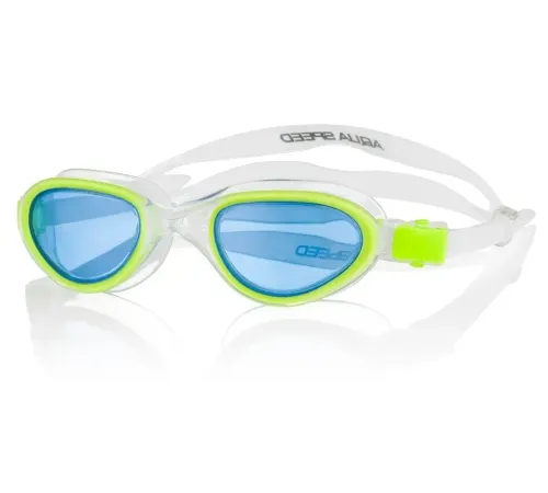 Окуляри для плавання Aqua Speed X-PRO 6668, зелено-сині