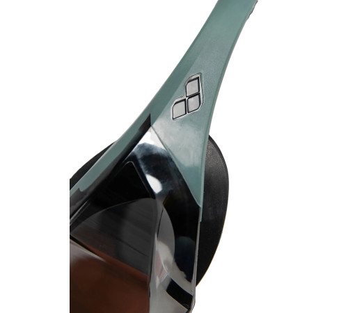Окуляри для плавання Arena COBRA EDGE SWIPE MIRROR, чорно-зелені